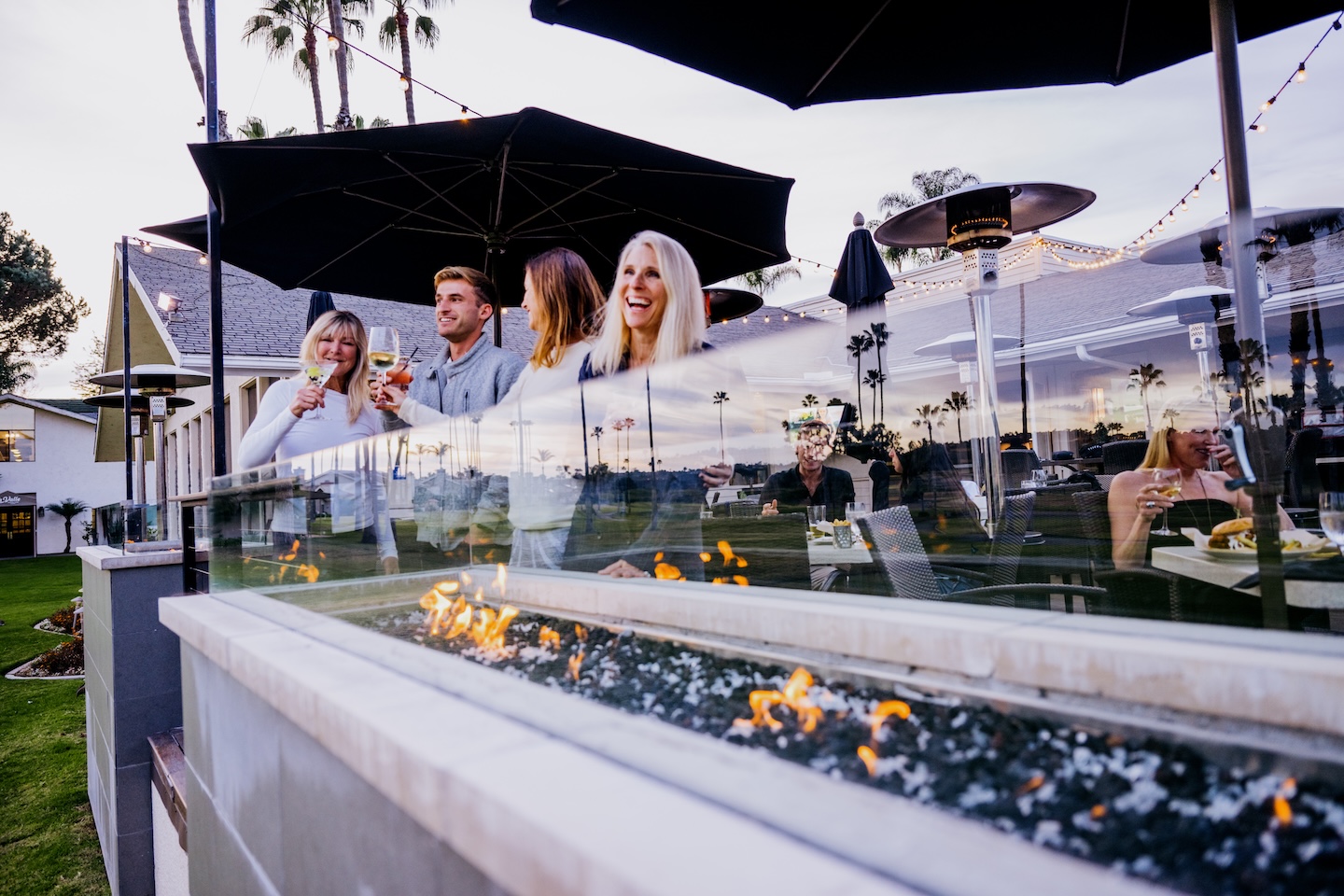 Picture of members enjoying the club
